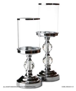 جاشمعی سیلور مدل پایه نگین دار