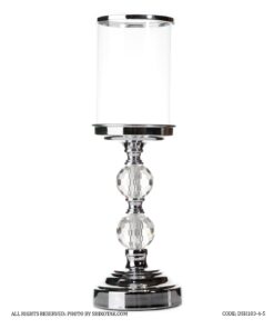 جاشمعی سیلور مدل پایه نگین دار