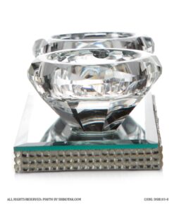 جاشمعی کریستالی تخت دو تایی مدل Sheri