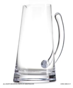 سس خوری شیشه ای دسته منحنی بزرگ