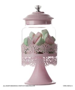 کندی باکس شیشه ای پایه دار طرح کاتسیا