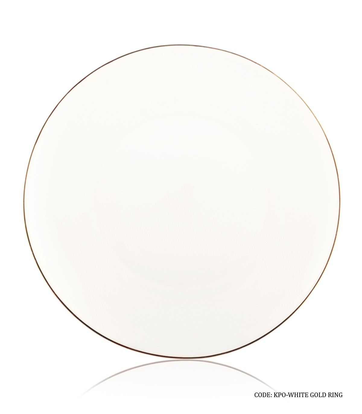 سرویس غذاخوری آرکوپال 6 نفره گرد لب طلایی