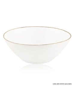 سرویس غذاخوری آرکوپال 6 نفره گرد لب طلایی