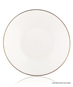 سرویس غذاخوری آرکوپال 6 نفره گرد لب طلایی