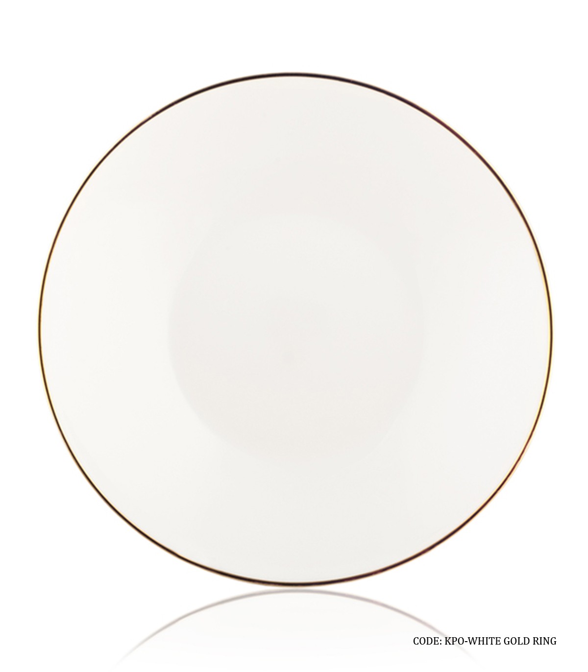 سرویس غذاخوری آرکوپال 6 نفره گرد لب طلایی