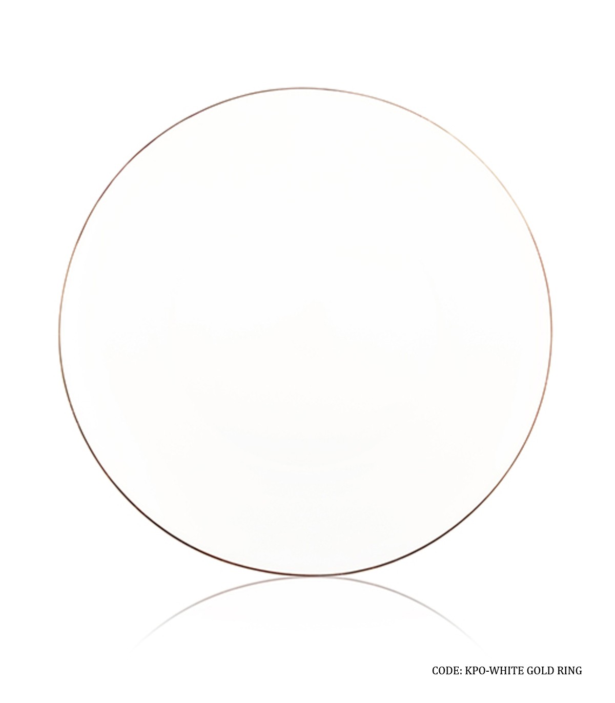 سرویس غذاخوری آرکوپال 6 نفره گرد لب طلایی