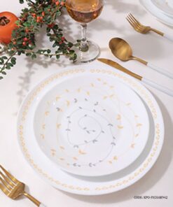 سرویس آرکوپال  6 نفره قالب گرد 28 پارچه طرح پیچک