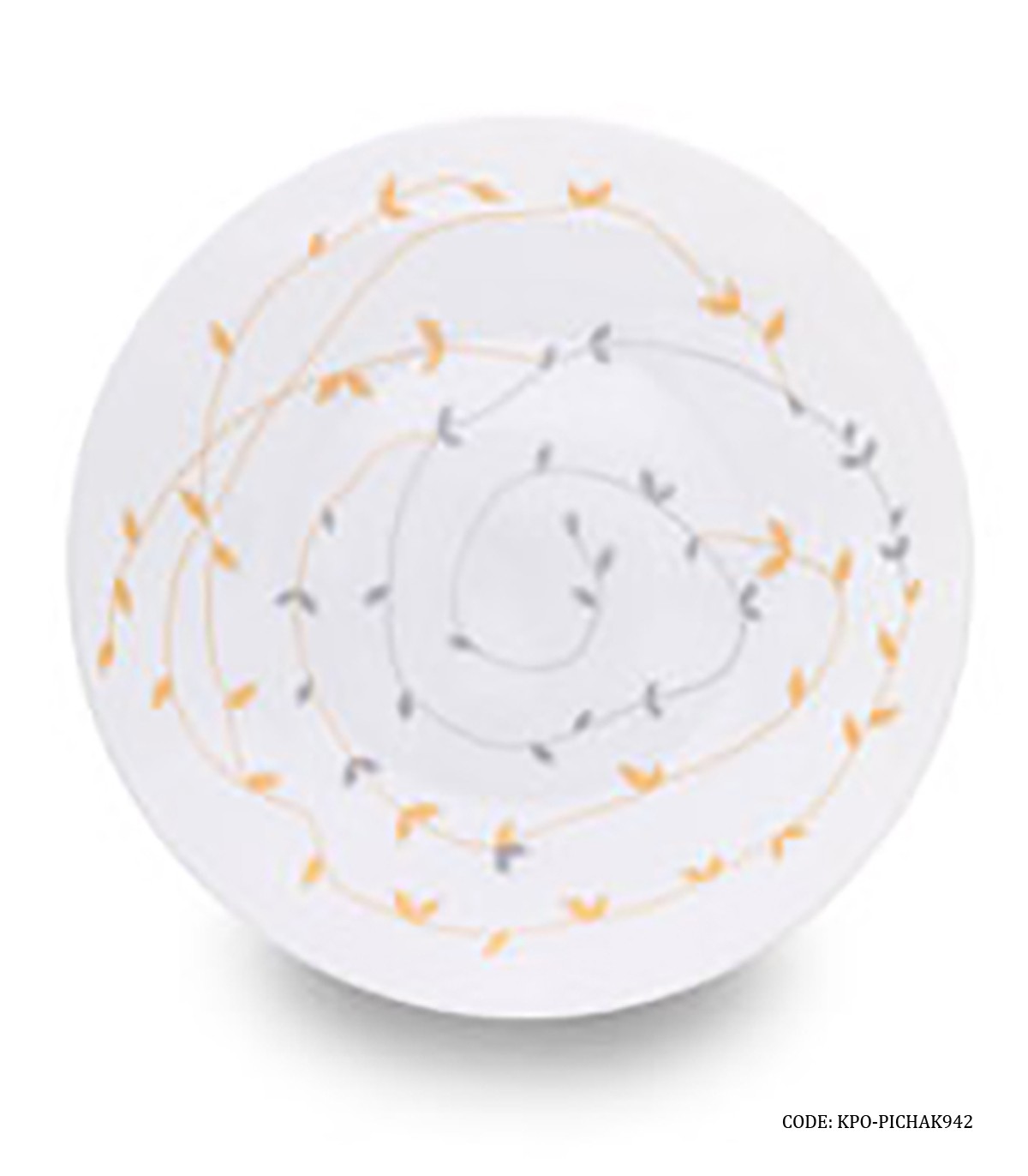 سرویس آرکوپال 6 نفره قالب گرد 28 پارچه طرح پیچک