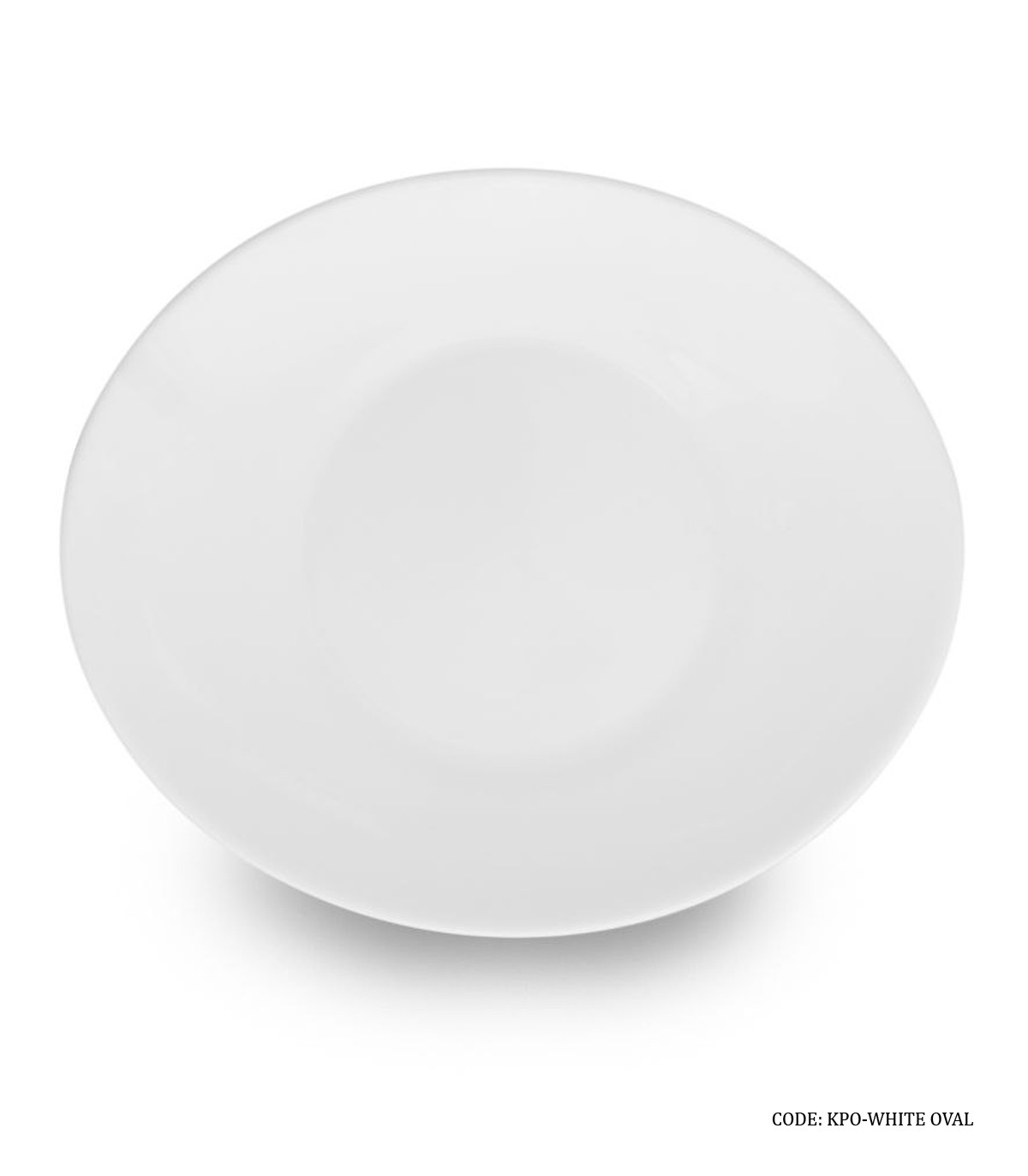 سرویس غذاخوری آرکوپال سفید بیضی ساده 28 پارچه