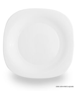 سرویس آرکوپال مربع 6 نفره 28 پارچه سفید ساده