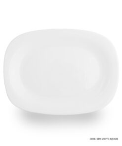 سرویس آرکوپال مربع 6 نفره 28 پارچه سفید ساده