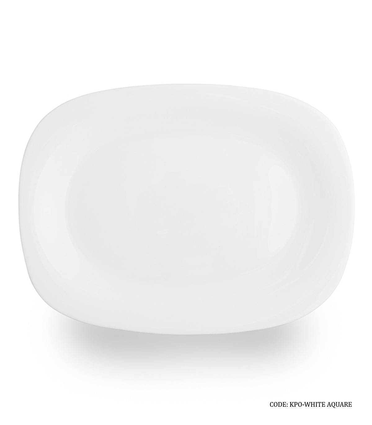 سرویس آرکوپال مربع 6 نفره 28 پارچه سفید ساده