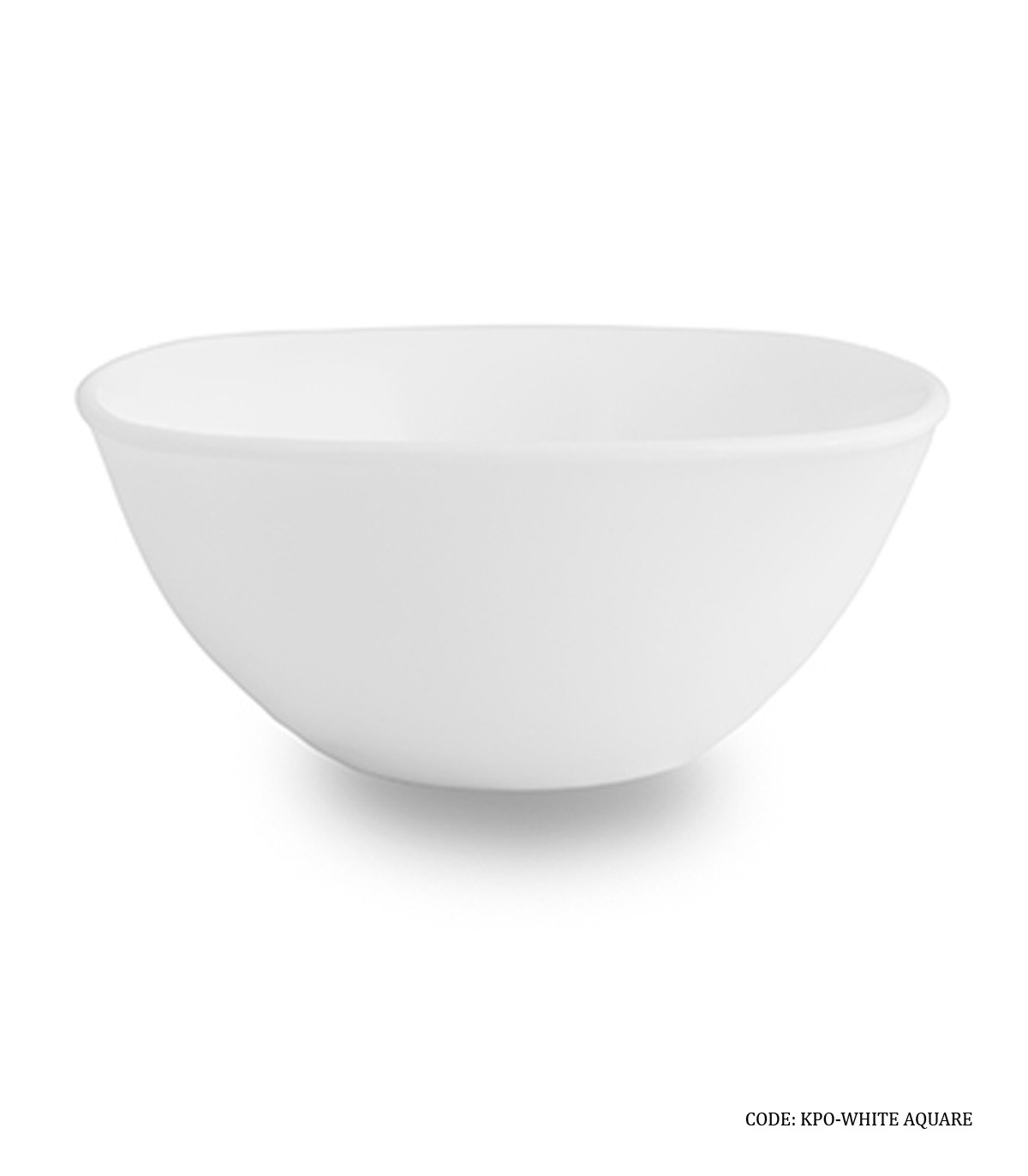 سرویس آرکوپال مربع 6 نفره 28 پارچه سفید ساده