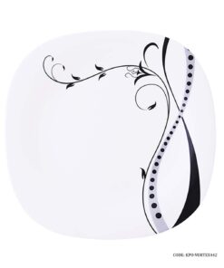 سرویس غذاخوری آرکوپال مربع 28 پارچه طرح وورتکس