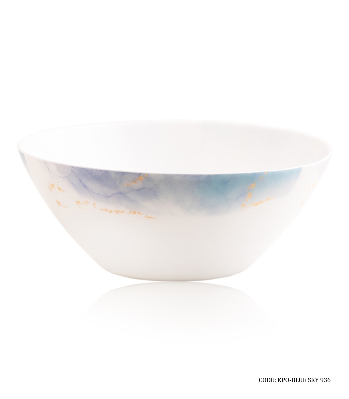 سرویس آرکوپال پذیرایی گرد 28 پارچه طرح اسکای آبی