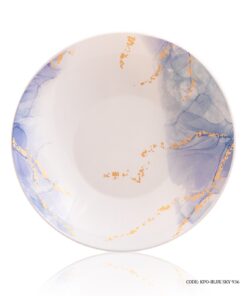 سرویس آرکوپال پذیرایی گرد 28 پارچه طرح اسکای آبی