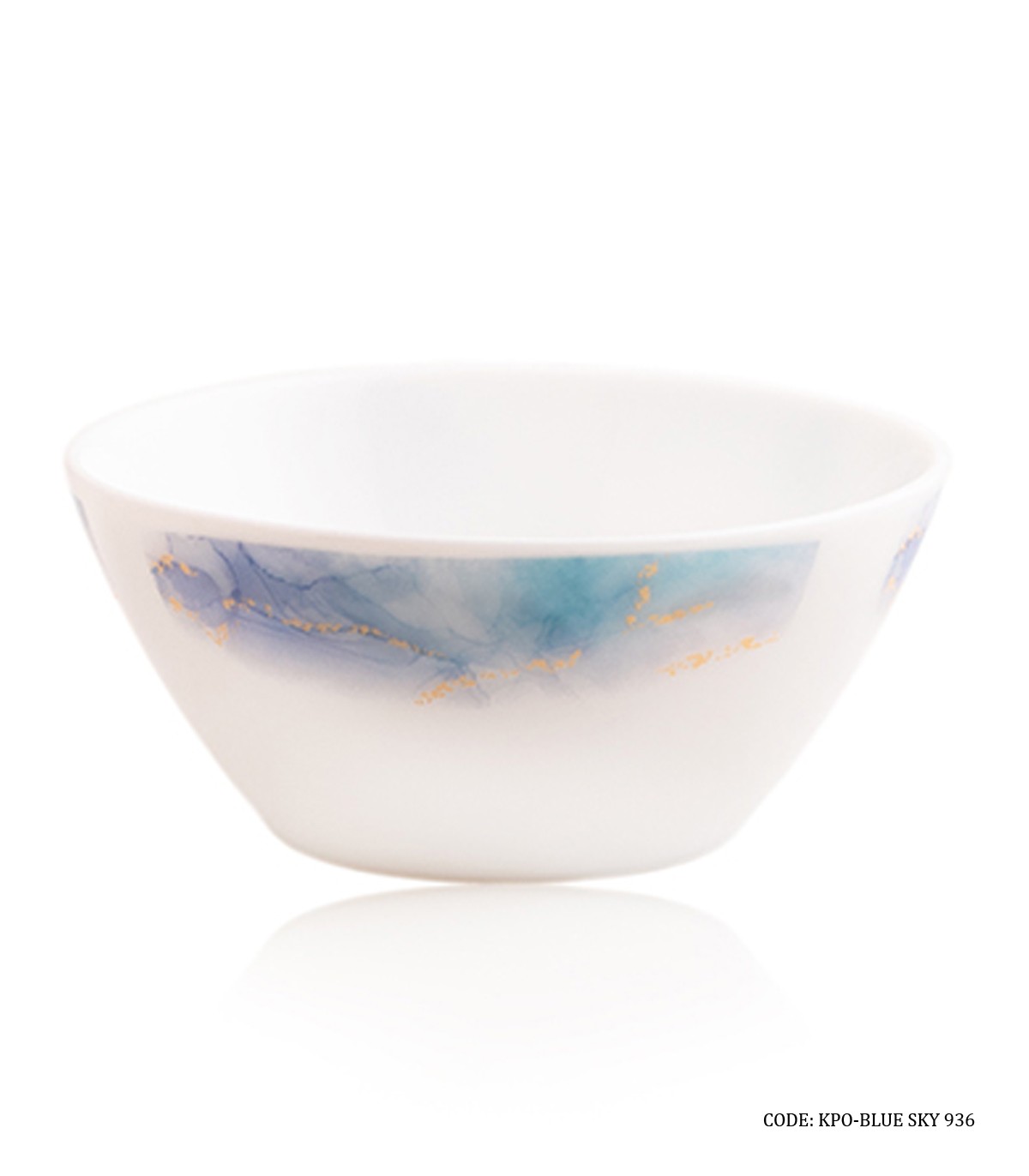 سرویس آرکوپال پذیرایی گرد 28 پارچه طرح اسکای آبی