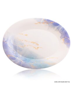 سرویس آرکوپال پذیرایی گرد 28 پارچه طرح اسکای آبی