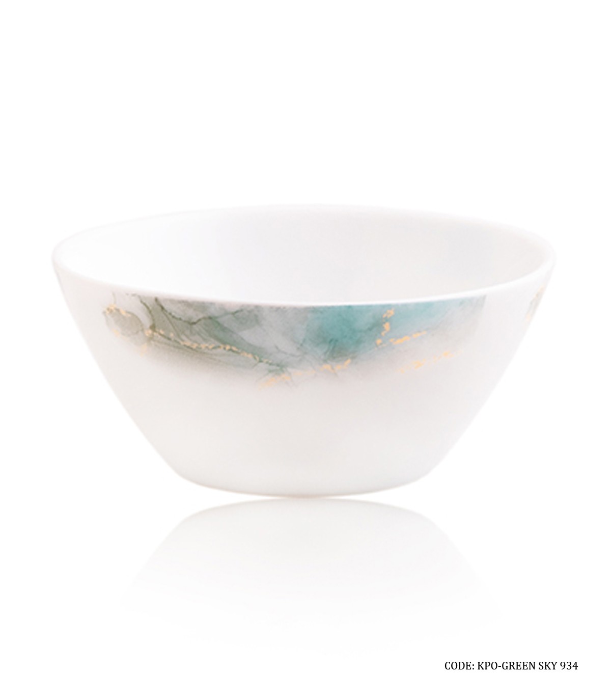 سرویس پذیرایی آرکوپال گرد 6 نفره 28 پارچه طرح اسکای سبز