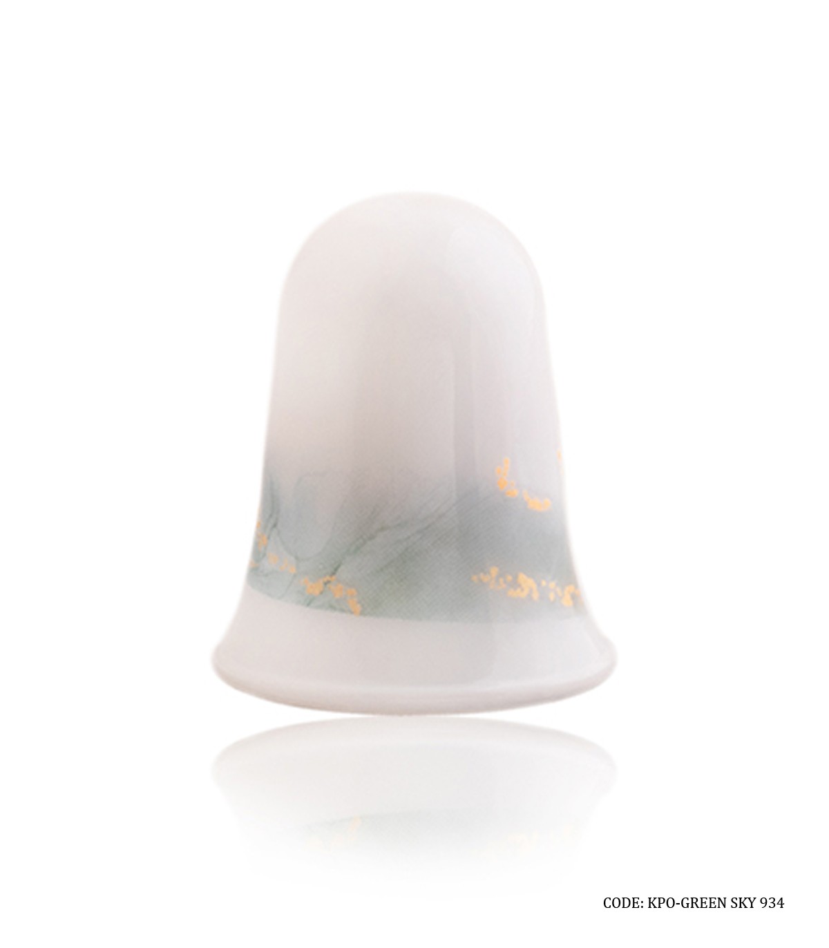 سرویس پذیرایی آرکوپال گرد 6 نفره 28 پارچه طرح اسکای سبز