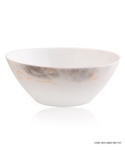 سرویس پذیرایی آرکوپال گرد 6 نفره 28 پارچه طرح اسکای طوسی