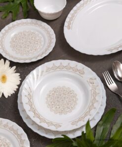 سرویس پذیرایی  آرکوپال گرد 28 پارچه طرح سونیا