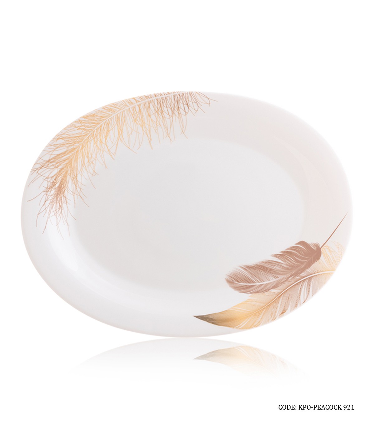 سرویس پذیرایی آرکوپال گرد 28 پارچه طرح پیکاک