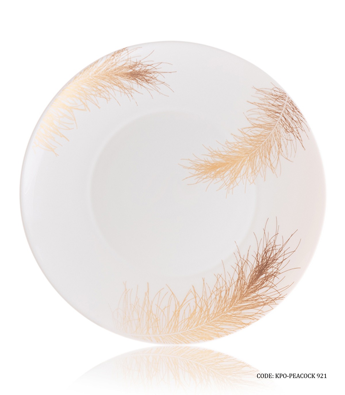 سرویس پذیرایی آرکوپال گرد 28 پارچه طرح پیکاک