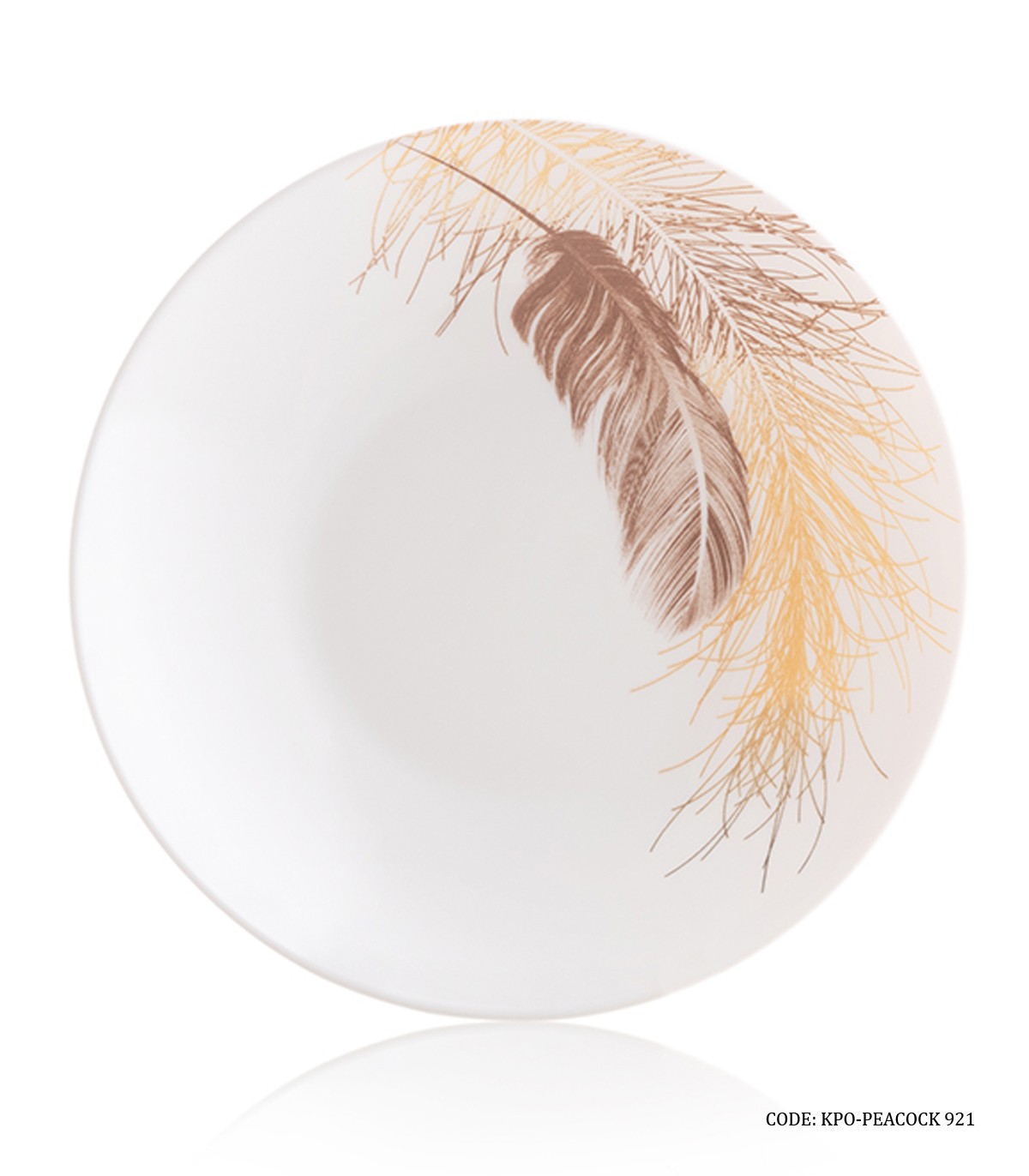 سرویس پذیرایی آرکوپال گرد 28 پارچه طرح پیکاک