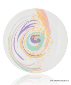 سرویس غذاخوری آرکوپال گرد 6 نفره 28 پارچه طرح رنگین کمان