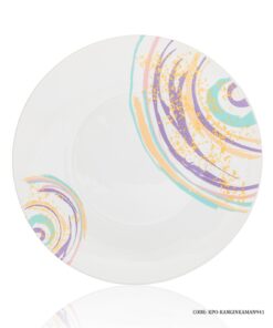 سرویس غذاخوری آرکوپال گرد 6 نفره 28 پارچه طرح رنگین کمان