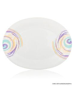 سرویس غذاخوری آرکوپال گرد 6 نفره 28 پارچه طرح رنگین کمان