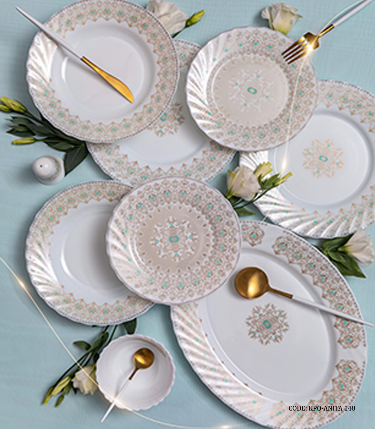 سرویس آرکوپال پذیرایی گرد 28 پارچه طرح آنیتا