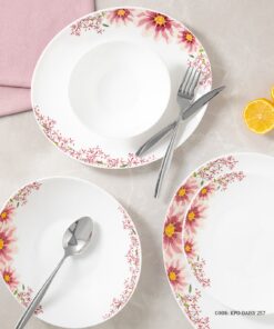 سرویس غذاخوری آرکوپال بیضی 28 پارچه 6 نفره طرح دیزی