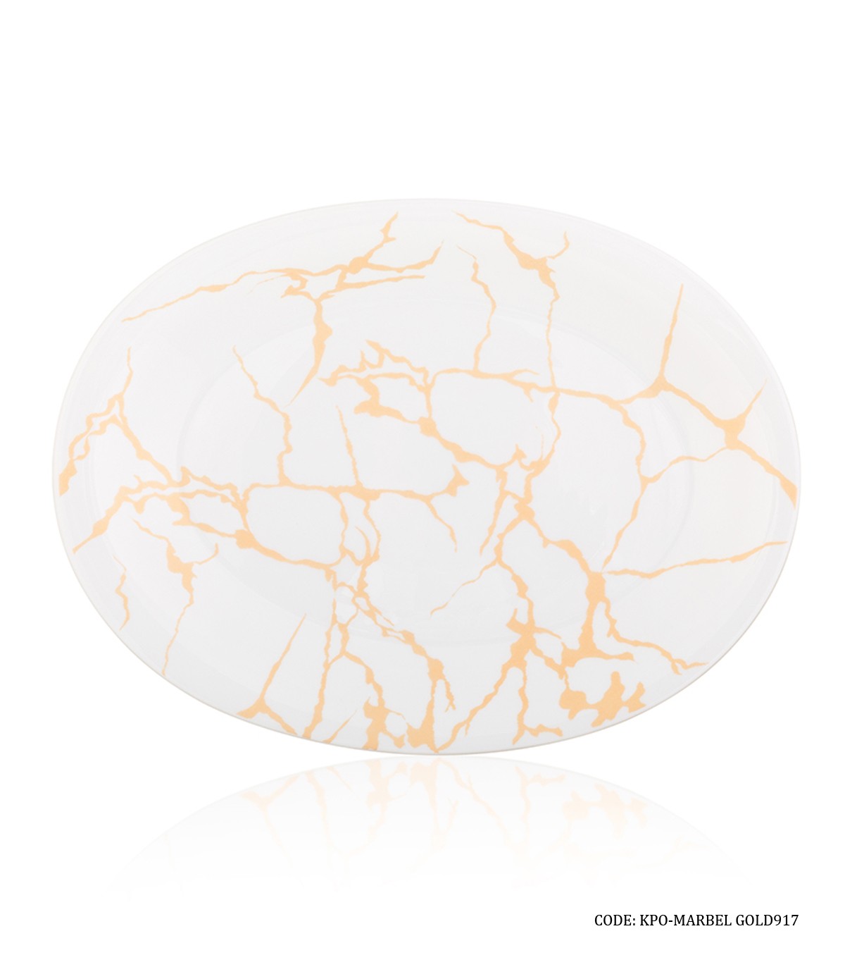 سرویس پذیرایی آرکوپال گرد 6 نفره ماریل طلایی