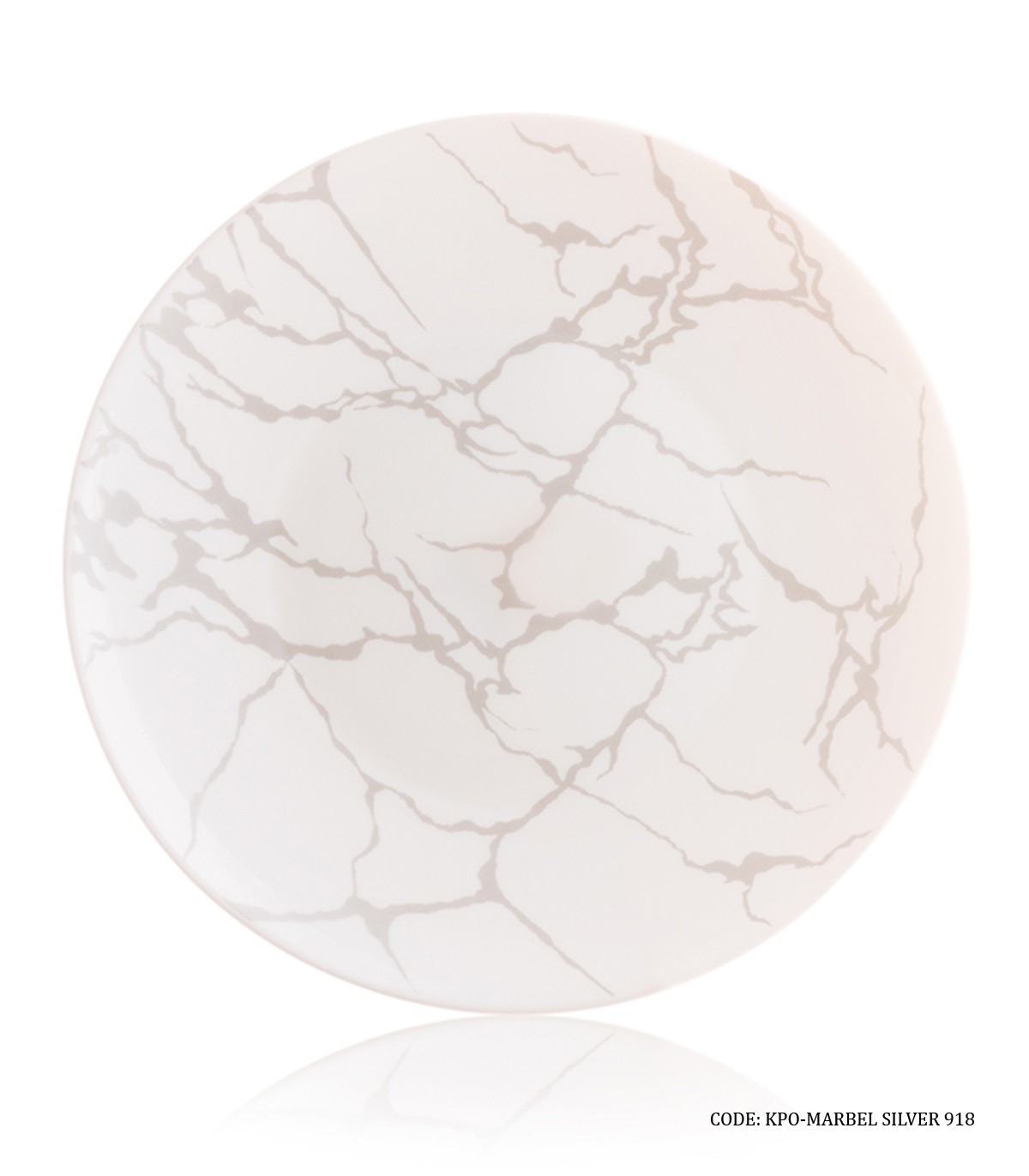 سرویس پذیرایی آرکوپال گرد 6 نفره ماریل نقره ای