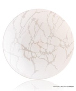 سرویس پذیرایی آرکوپال گرد 6 نفره ماریل نقره ای