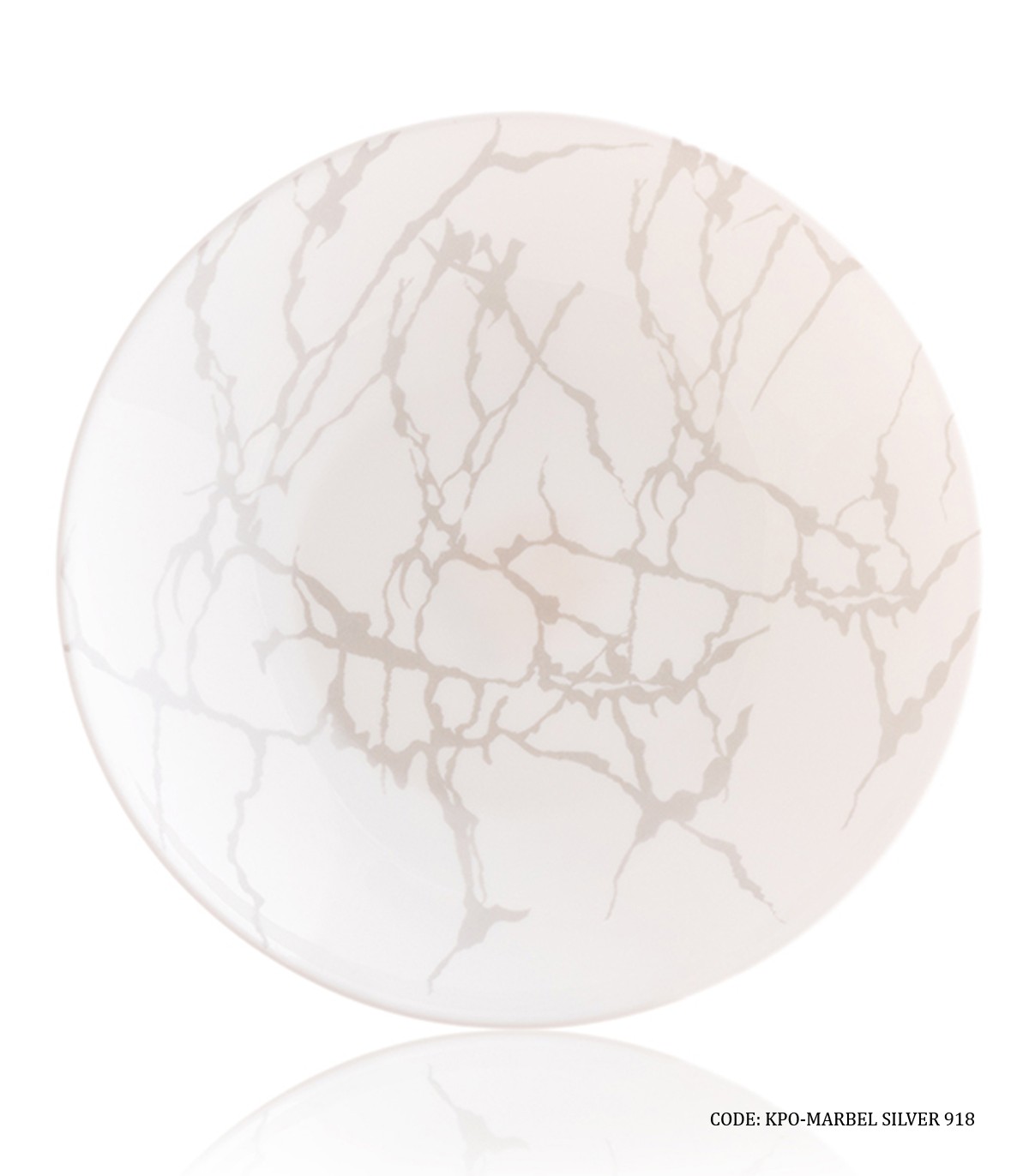 سرویس پذیرایی آرکوپال گرد 6 نفره ماریل نقره ای