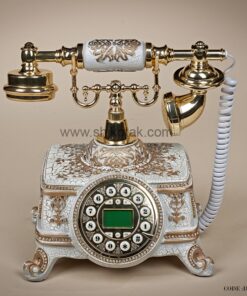 تلفن کلاسیک طرح آلبرت سفید