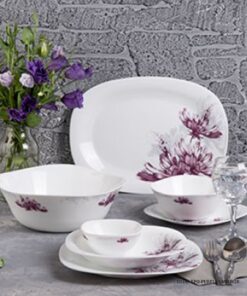 سرویس آرکوپال مربع 28 پارچه  6 نفره طرح سانلی