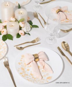 سرویس آرکوپال گرد 6 نفره  28 پارچه طرح سروین