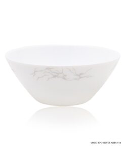 سرویس آرکوپال مربعی 28 پارچه طرح آترا نقره ای