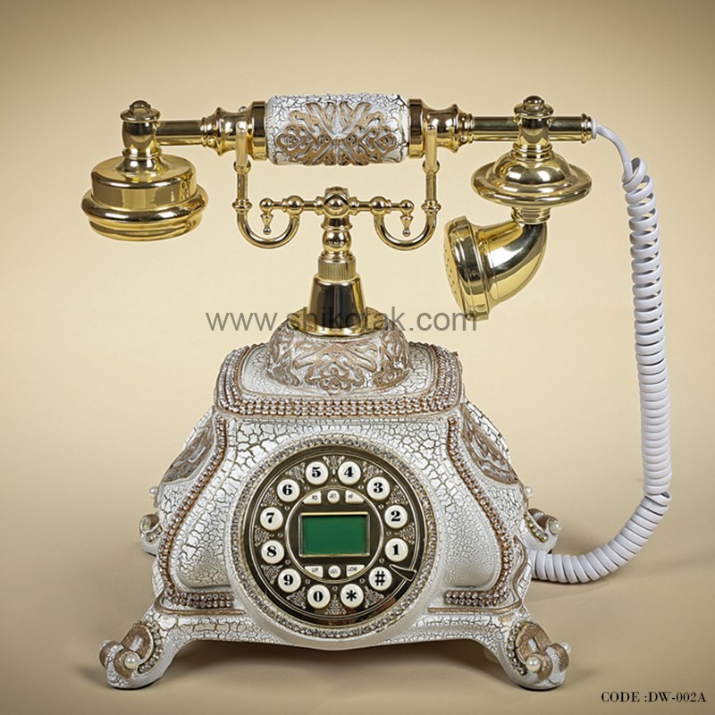 تلفن کلاسیک طرح آنتوان سفید