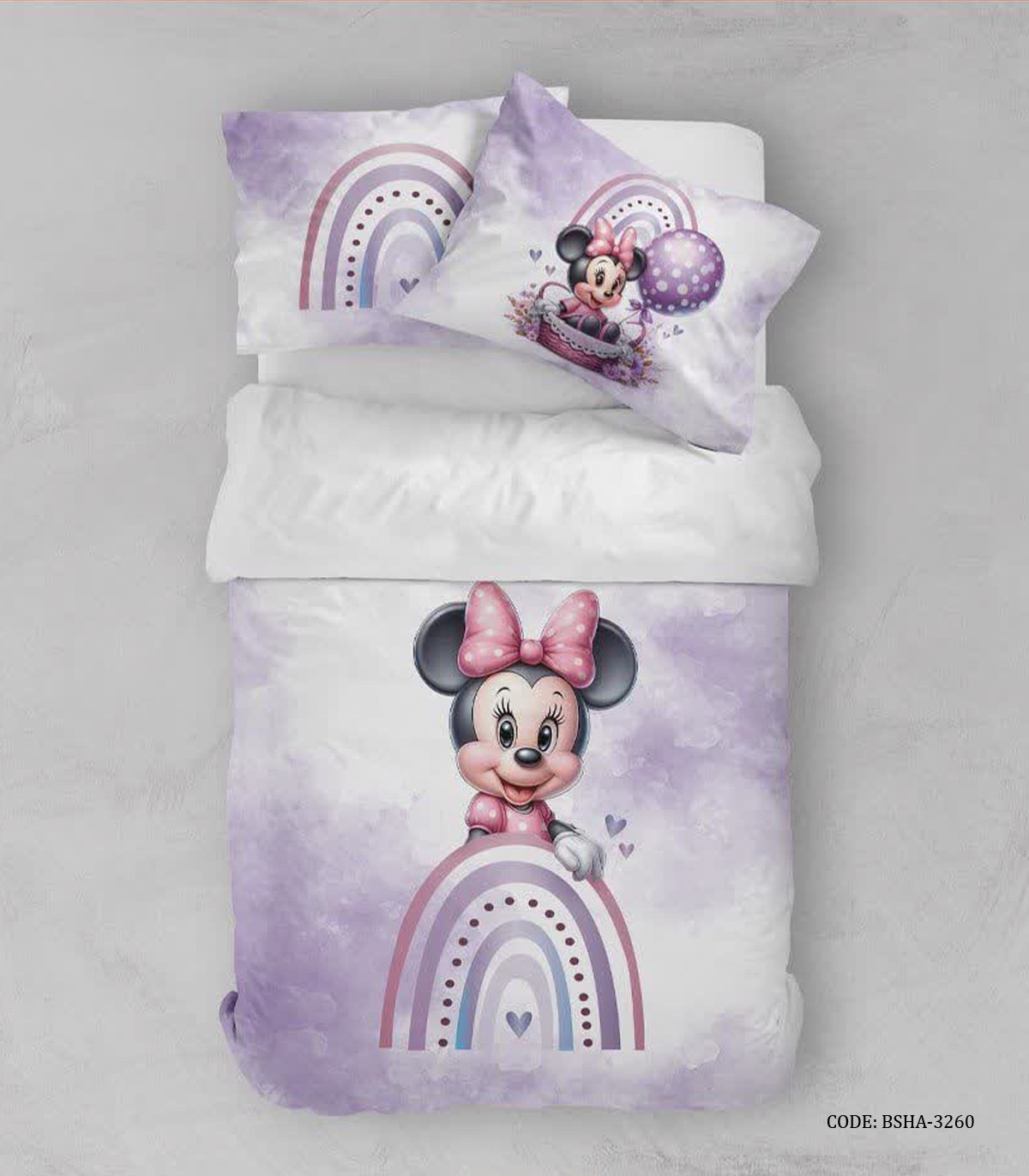 روتختی کودک دخترانه طرح میکی موس مدل Bow Toons