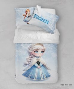 روتختی کودک دخترانه  طرح آنا و السا مدل Frozen
