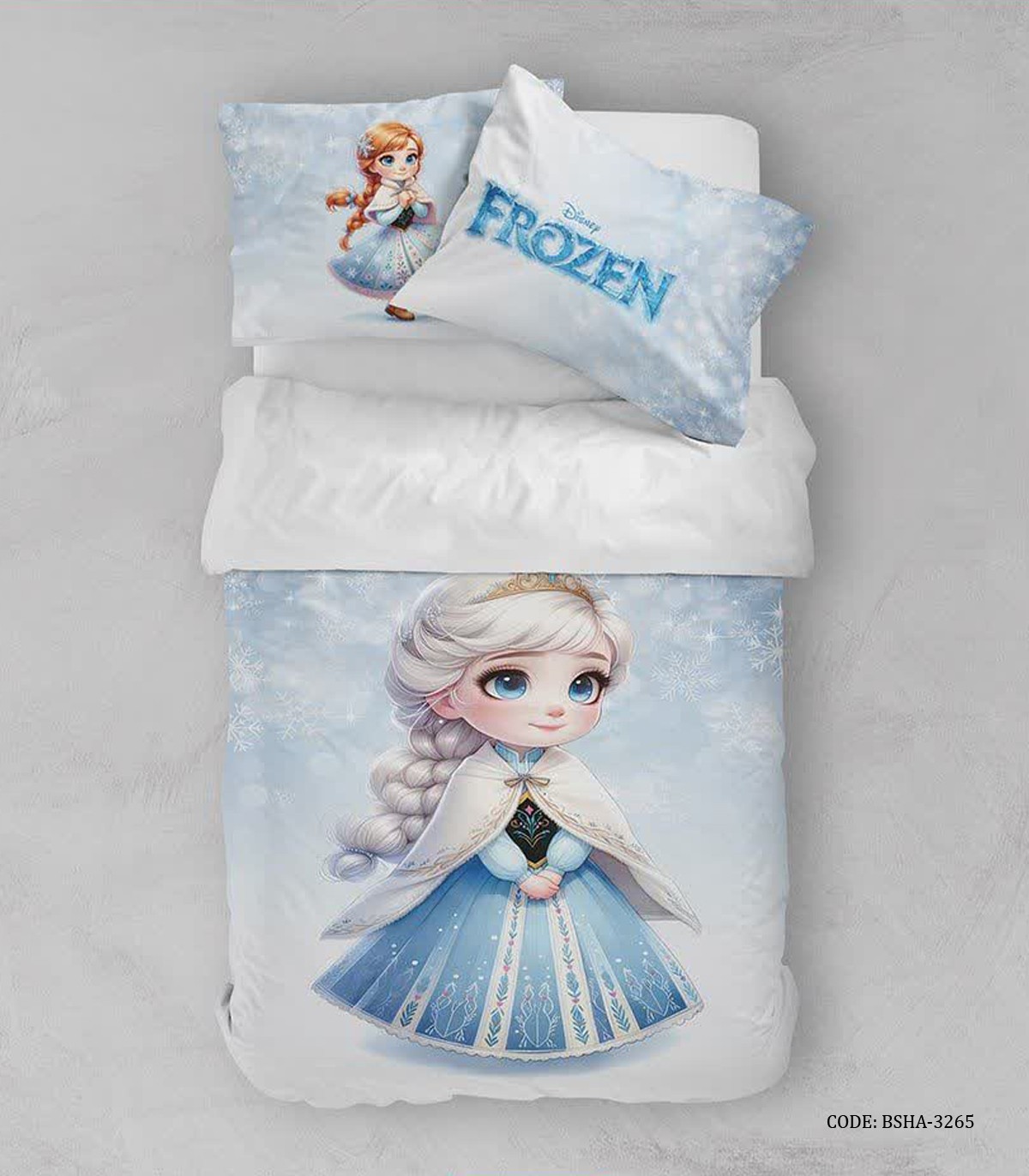 روتختی کودک دخترانه  طرح آنا و السا مدل Frozen