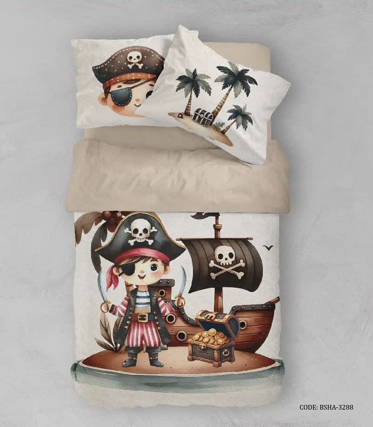 روتختی پسرانه طرح دزدان دریایی مدل Pirates