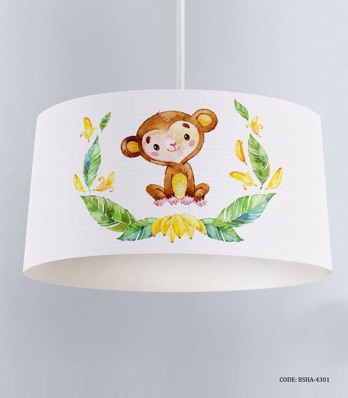 لوستر اتاق پسرانه طرح شیر و فیل و زمیمون رافه مدل Jungle