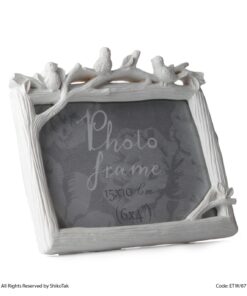 قاب عکس رومیزی افقی طرح کبوتر سفید