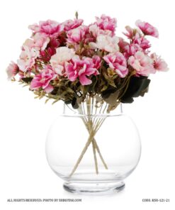 دسته گل ساقدوش صورتی مدل 383-3